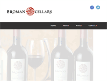 Tablet Screenshot of bromancellars.com